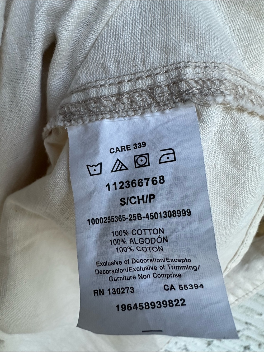 Wrangler Cream Long-Sleeve Western Pearl Snap Button-Front Shirt - Picture 6 of 7